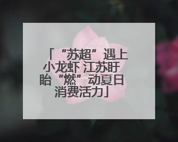 “苏超”遇上小龙虾 江苏盱眙“燃”动夏日消费活力