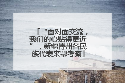 “面对面交流，我们的心贴得更近”，新疆博州各民族代表来鄂考察