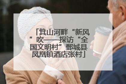 箕山河畔“新风”吹——探访“全国文明村”鄄城县凤凰镇酒店张村