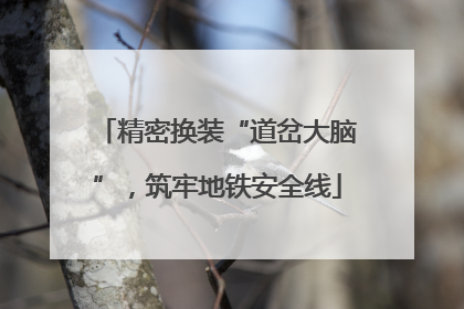 精密换装“道岔大脑”，筑牢地铁安全线