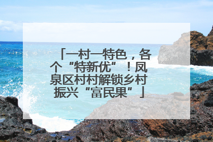 一村一特色，各个“特新优”！凤泉区村村解锁乡村振兴“富民果”
