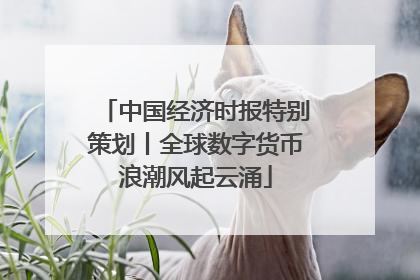 中国经济时报特别策划丨全球数字货币浪潮风起云涌