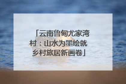 云南鲁甸尤家湾村：山水为墨绘就乡村旅居新画卷