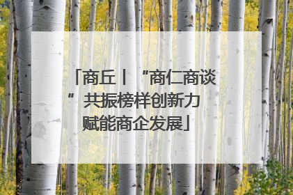 商丘丨“商仁商谈”共振榜样创新力 赋能商企发展