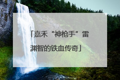 嘉禾“神枪手”雷渊智的铁血传奇