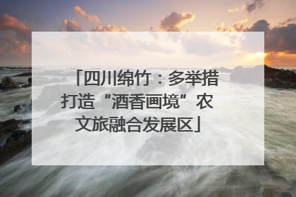 四川绵竹：多举措打造“酒香画境”农文旅融合发展区