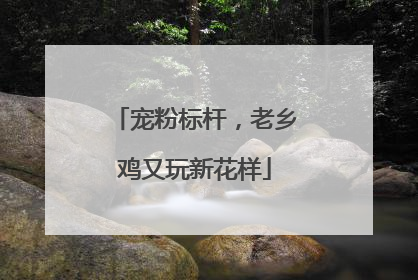 宠粉标杆，老乡鸡又玩新花样
