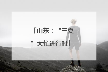 山东：“三夏”大忙进行时