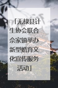 无棣县计生协会联合佘家镇举办新型婚育文化宣传服务活动