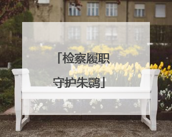 检察履职 守护朱鹮