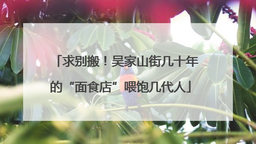 求别搬！吴家山街几十年的“面食店”喂饱几代人
