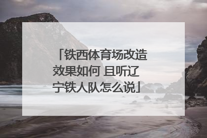 铁西体育场改造效果如何 且听辽宁铁人队怎么说