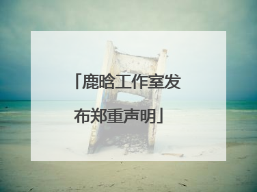 鹿晗工作室发布郑重声明