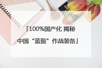 100%国产化 揭秘中国“蓝盔”作战装备