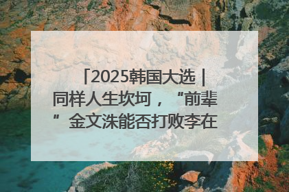 2025韩国大选｜同样人生坎坷，“前辈”金文洙能否打败李在明“逆风翻盘”？